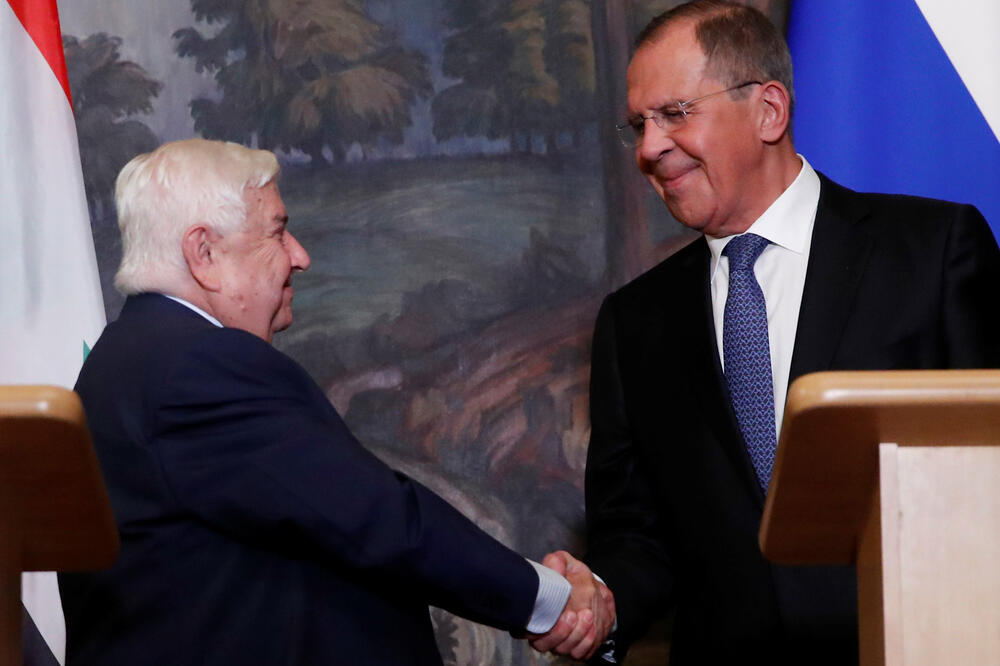 Valid al-Mualem, Sergej Lavrov, Foto: Reuters