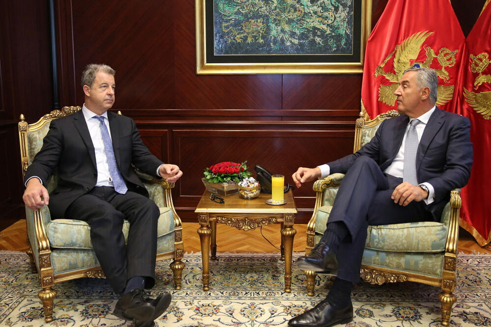 Serž Bramerc i Milo Đukanović, Foto: Predsjednik.me