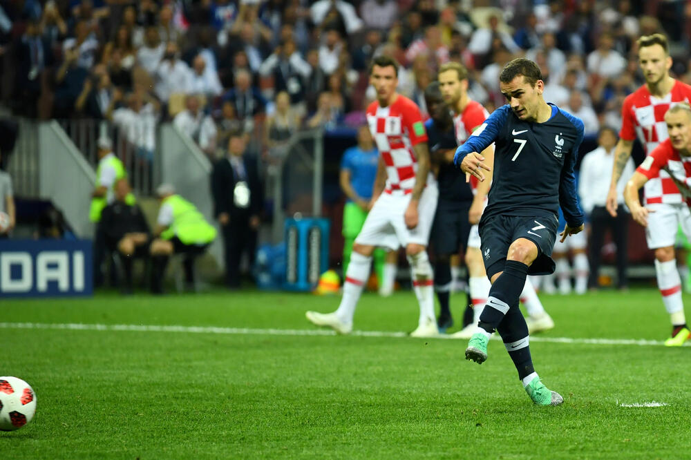 Hrvatska - Francuska finale, Foto: Reuters