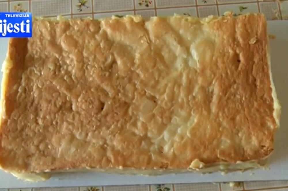 krempita, Foto: Screenshot (TV Vijesti)