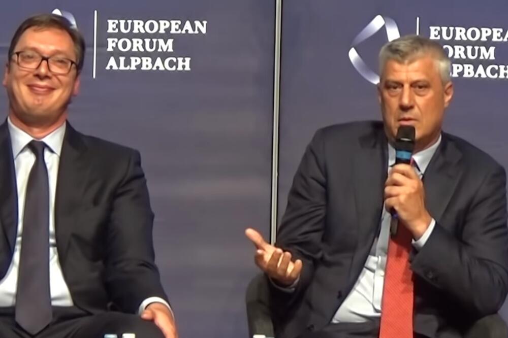 Aleksandar Vučić, Hašim Tači, Foto: Screenshot (YouTube)
