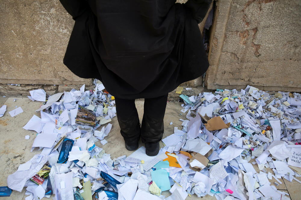 Zid plača poruke bogu, Foto: Reuters