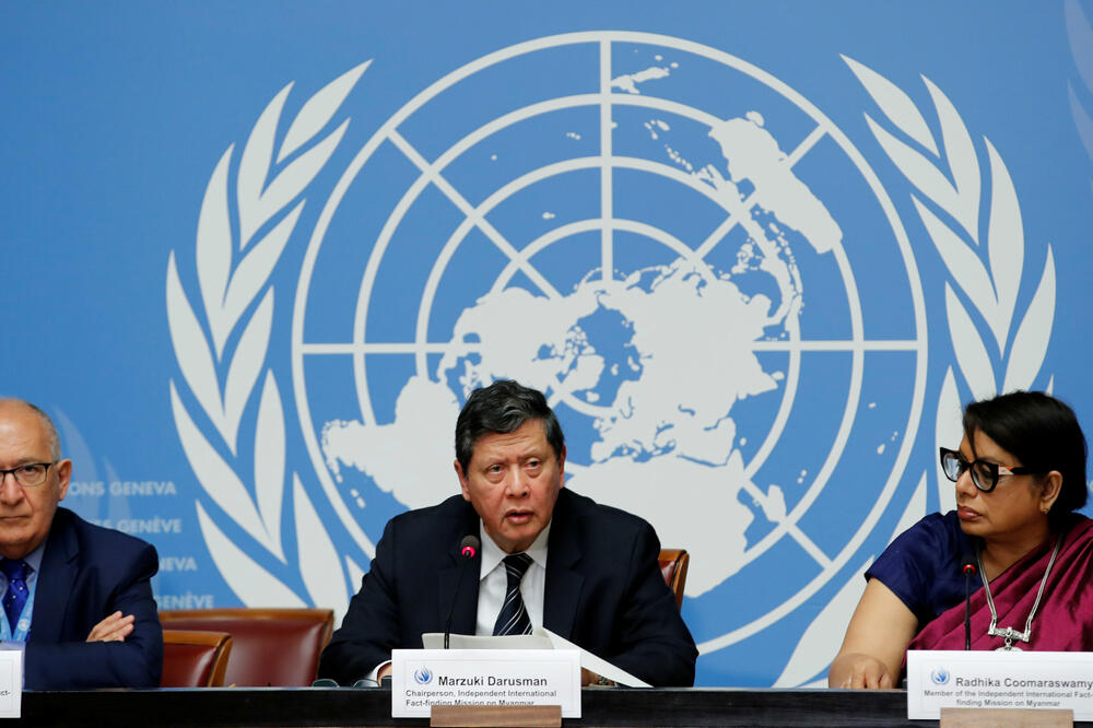 Tročlani tim istražitelja Savjeta UN za ljudska prava, Foto: Reuters