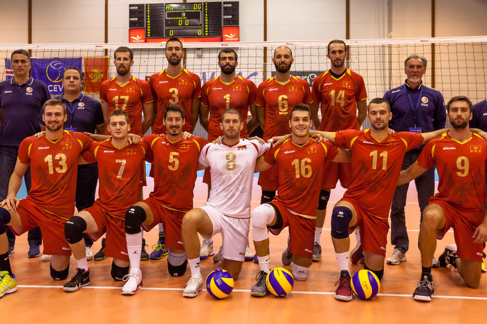 Odbojkaši Crne Gore, Foto: Cev.lu