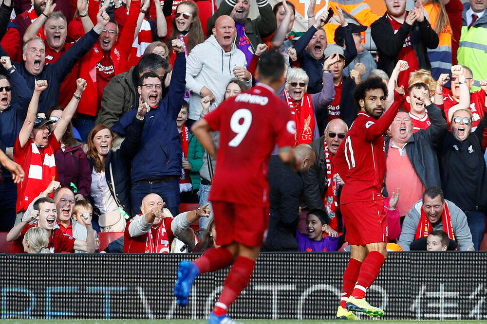 Mohamed Salah Liverpul, Foto: Reuters