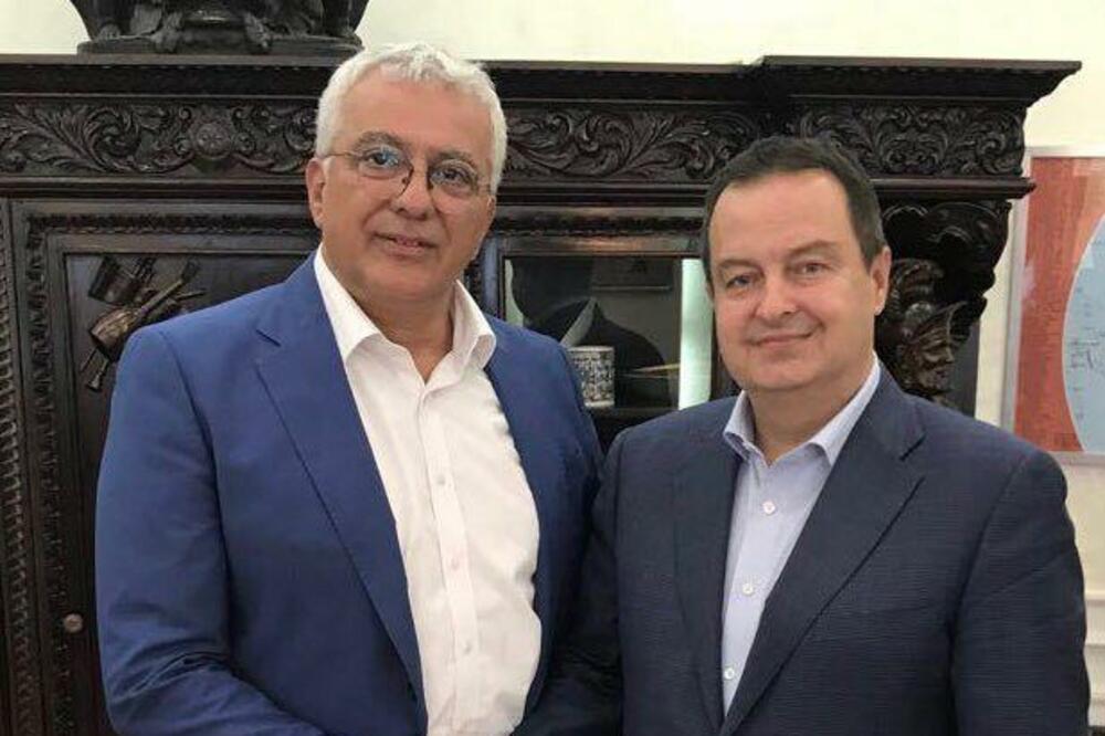 Andrija Mandić, Ivivca Dačić, Foto: Nova srpska demokratija