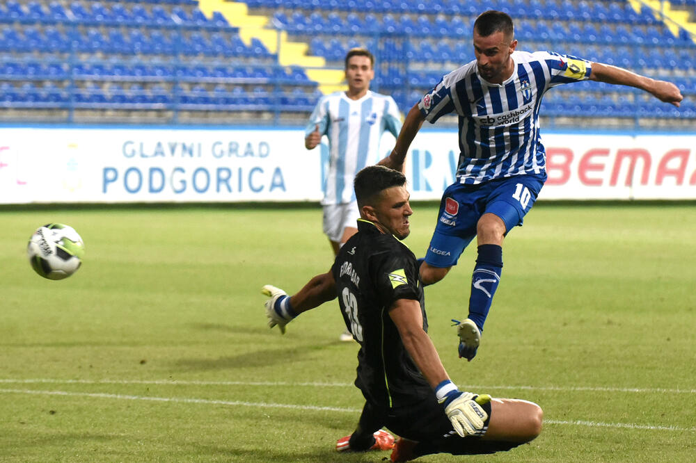 Igor Ivanović, Budućnost - Mornar, Foto: Boris Pejović