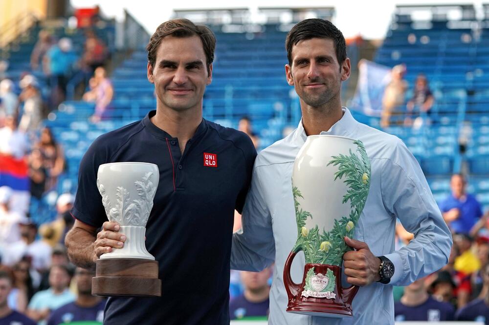 Novak Đoković, Rodžer Federer, Foto: Reuters