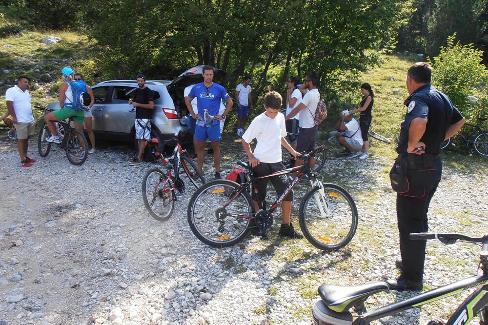 biciklisti, Orjen, Foto: Agencija za razvoj i zastitu Orjena