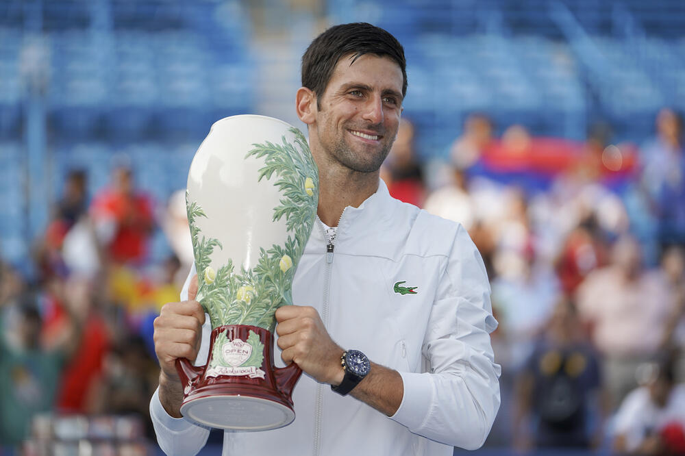 Novak Đoković, Sinsinati, Foto: Beta/AP