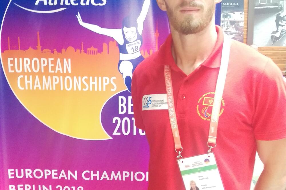 Miloš Ranitović, Foto: Paraolimpijski komitet Crne Gore