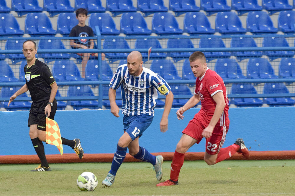 FK Budućnost - FK Lovćen Milan Đurišić, Foto: Zoran Đurić