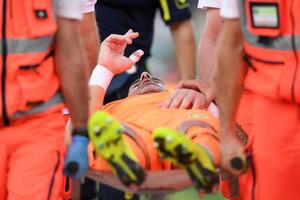 Posljedice sudara sa Ronaldom: Slomljen nos, kragna oko vrata