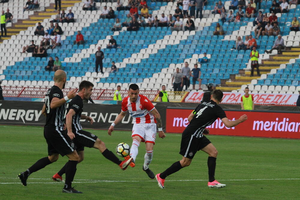 Nemanja Radonjić Crvena zvezda - Partizan, Foto: Betaphoto