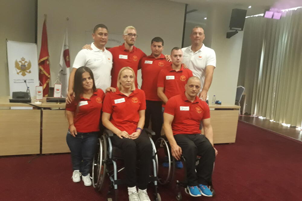 Crnogorski atletičari, EP za osobe sa invaliditetom, Foto: Mina