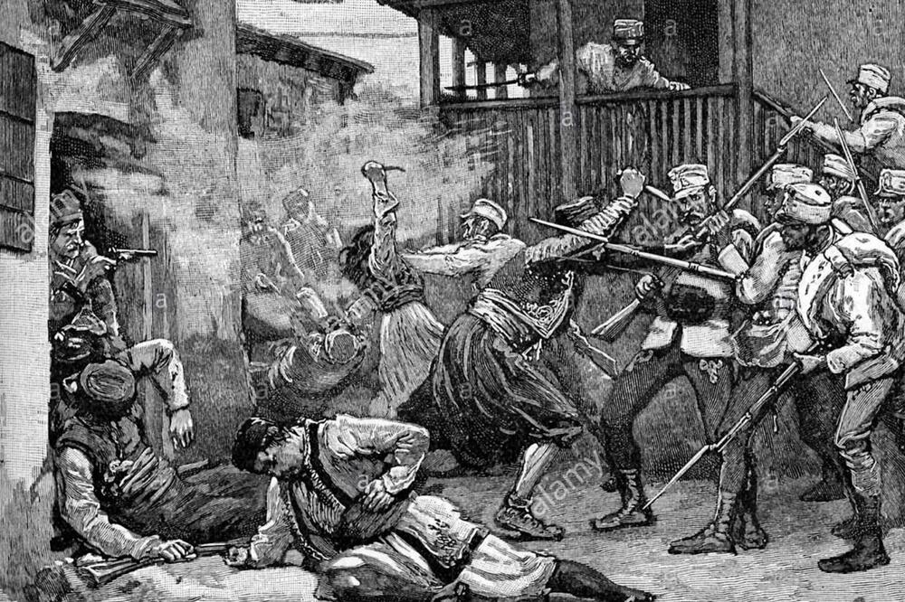 : Ulična bitka u Sarajevu 1878. godina, Foto: Alamy