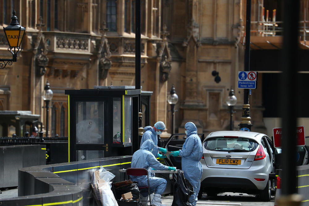 London, mjesto napada autom, Foto: Reuters