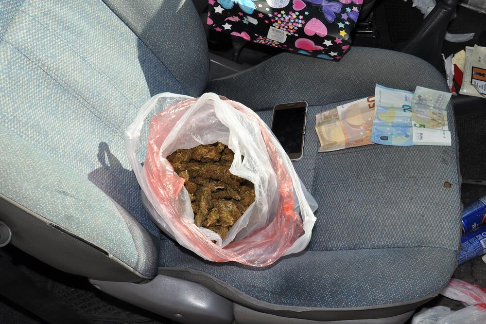 marihuana, Budva, Foto: Uprava policije
