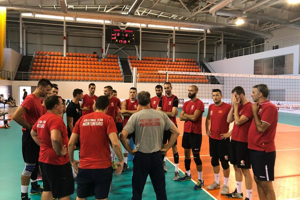 Odbojkaši Crne Gore, Kišinjev, Foto: OSCG