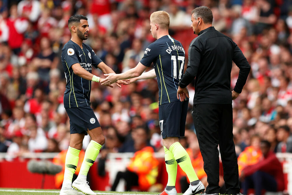 Rijad Marez, Kevin de Brujne, Foto: Reuters