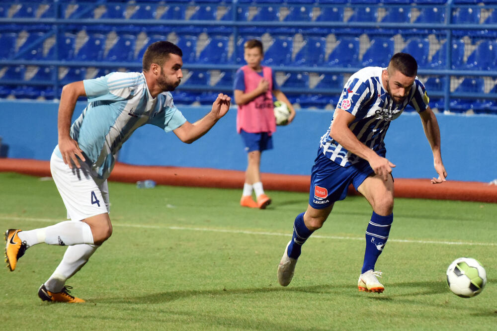 FK Budućnost - FK Mornar Miljan Vlaisavljević, Foto: Boris Pejović