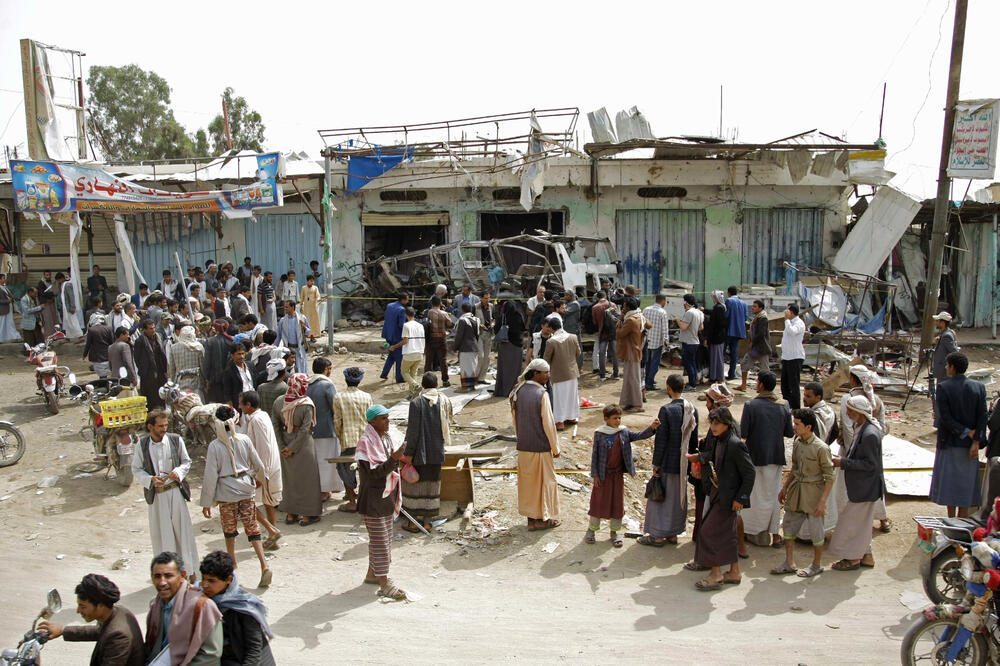 Jemen, napad, Foto: Beta-AP
