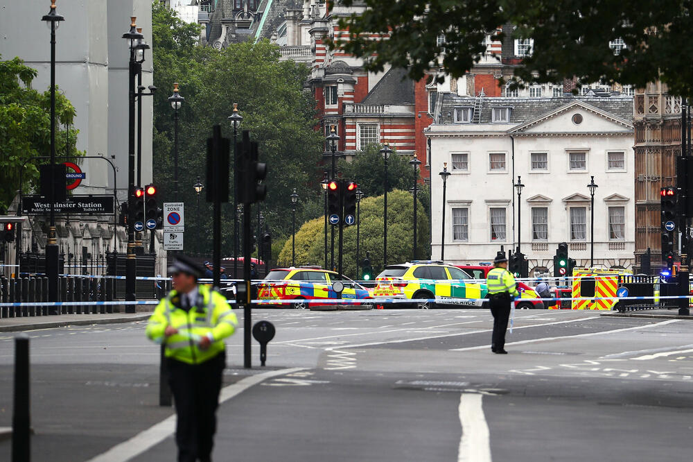 Policija, britanski parlament, Foto: Reuters