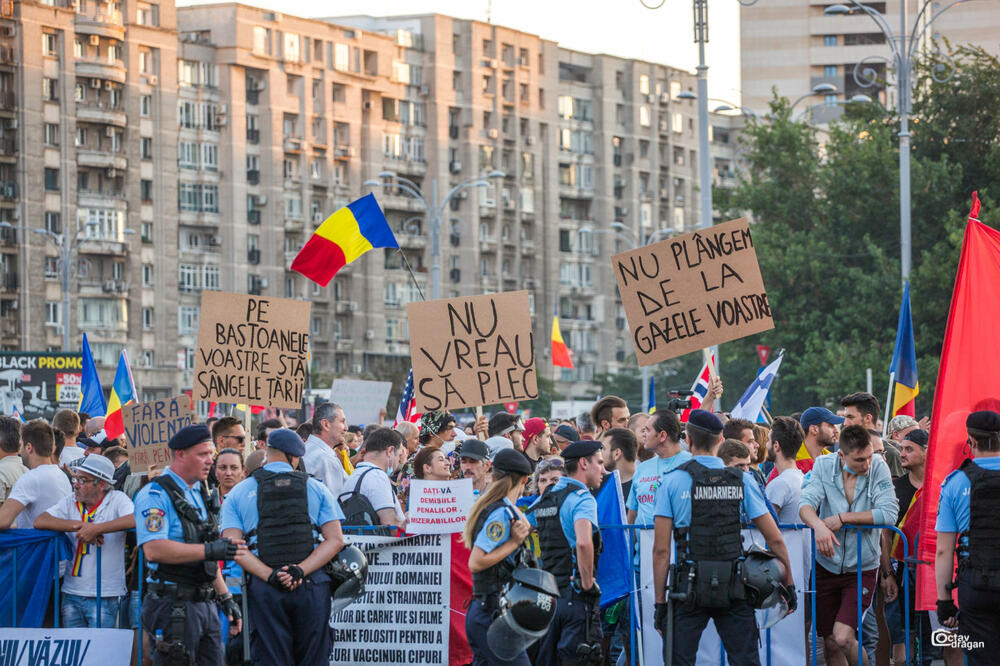 Bukurešt, protest, Foto: Reuters