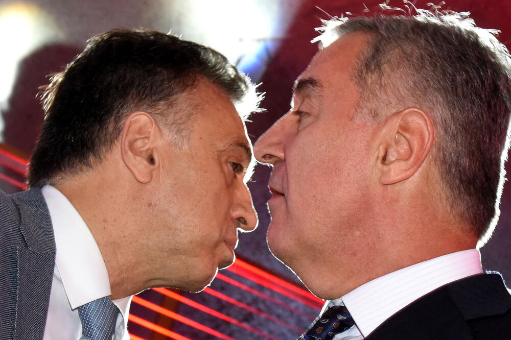 Filip Vujanović, Milo Đukanović, Foto: Boris Pejović