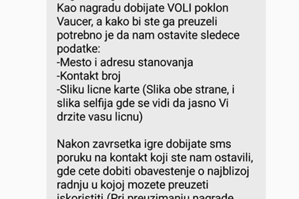 Voli prevara, Foto: Screenshot (Facebook)