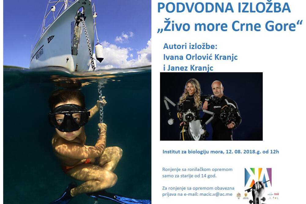 podvodna izložba Kotor, Foto: Siniša Luković