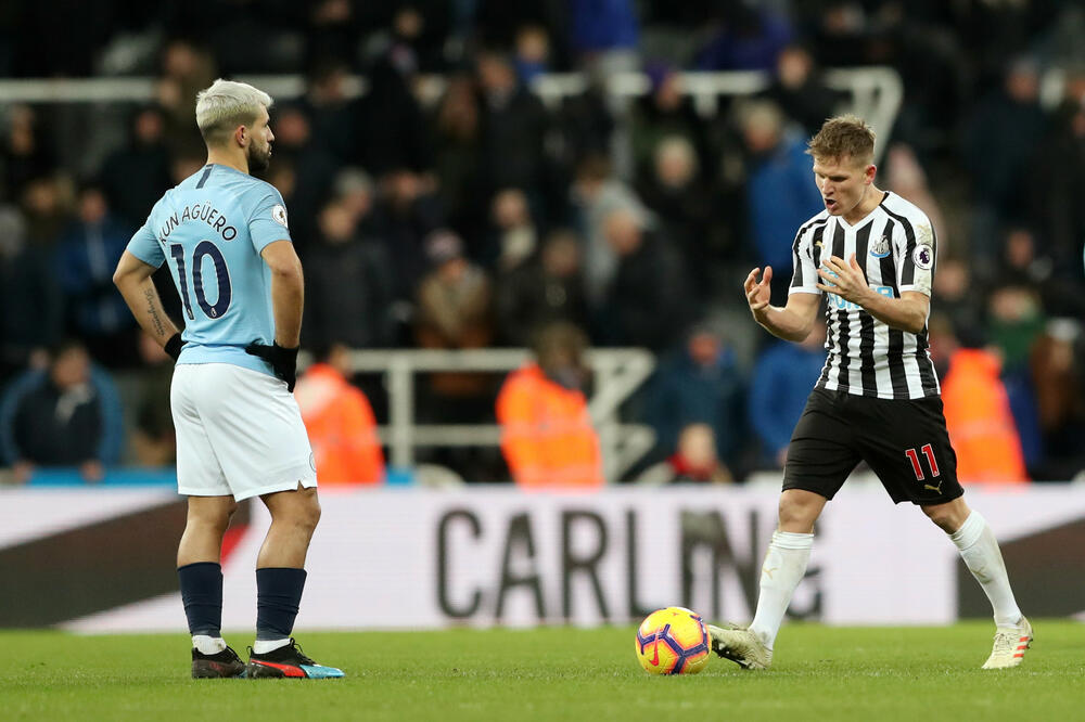 Sitiju u Njukaslu nije pomogao ni gol u Aguera u 23. sekundi, Foto: SCOTT HEPPELL