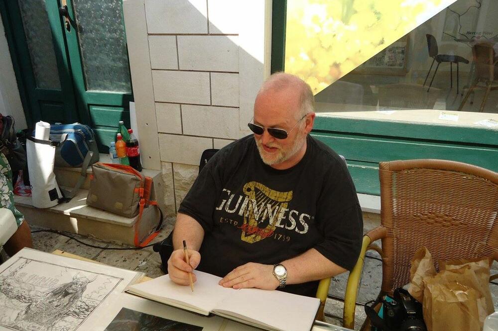 Vilijam Simpson, Foto: Hercegnovski strip festival