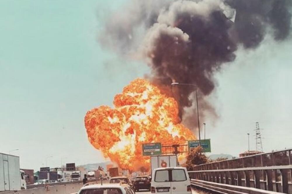 Italija eksplozija, Foto: Instagram