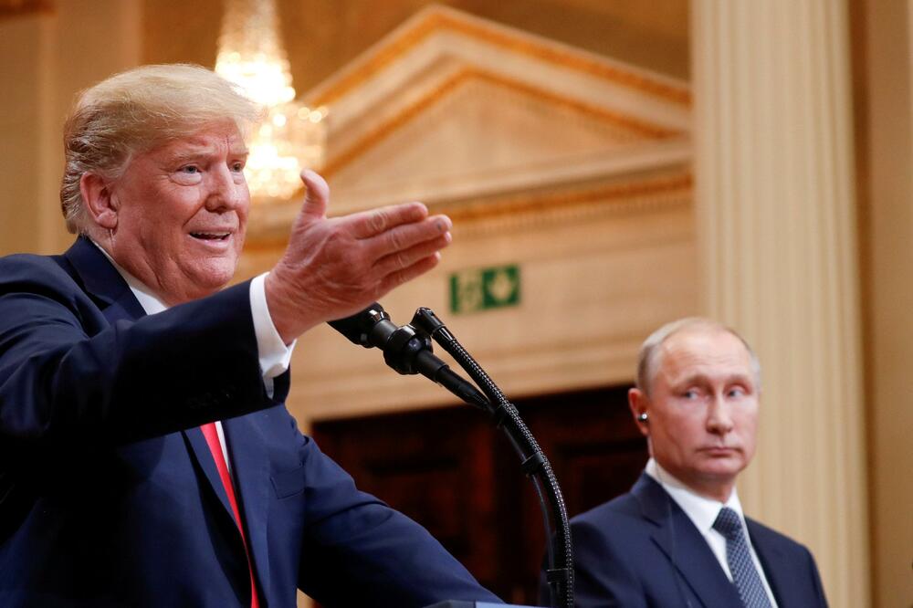 Donald Tramp, Vladimir Putin, Foto: Reuters