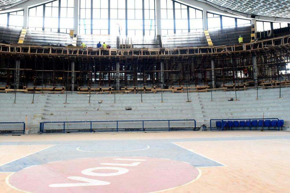 SC "Morača", renoviranje, Foto: Kkbuducnost.me