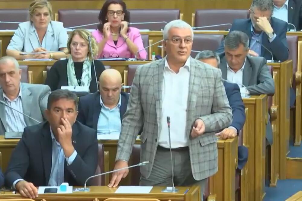 Andrija Mandić, Demokratski front, Foto: Printscreen