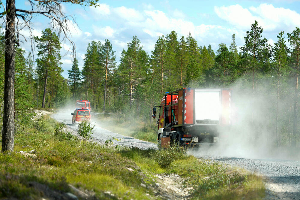 Švedska, požar, Foto: Reuters