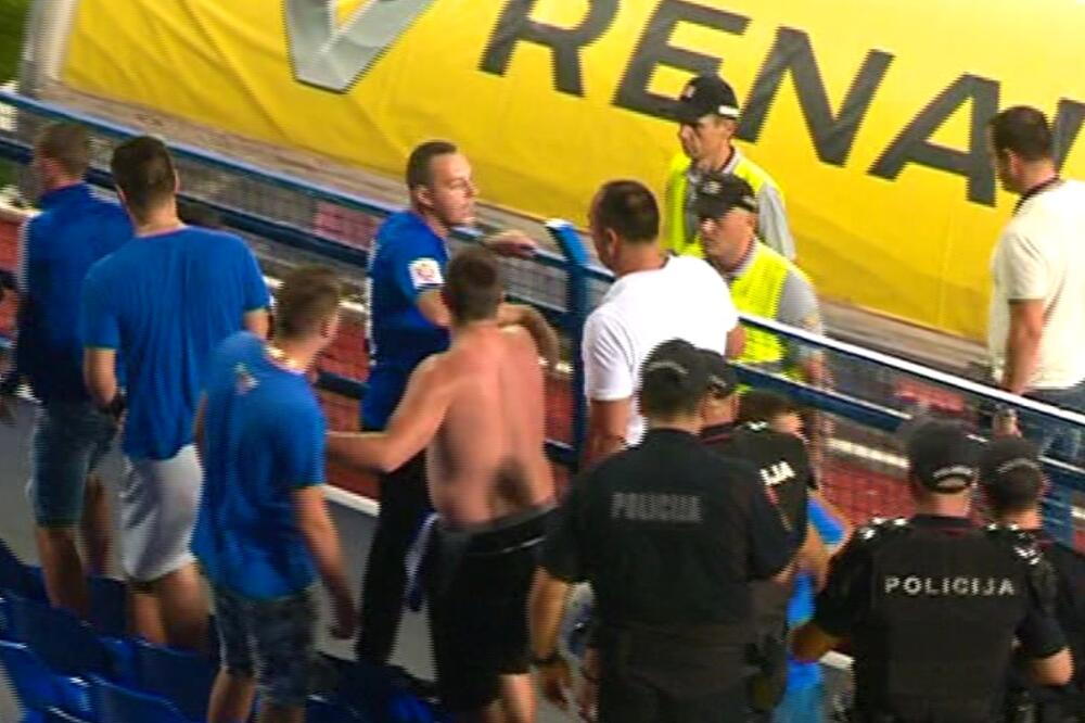 budućnost navijači neredi, Foto: Printscreen (TV Vijesti)