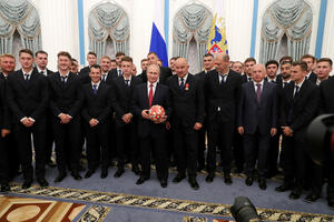 Putin odlikovao fudbalske heroje: Rusija je ponosna na vas