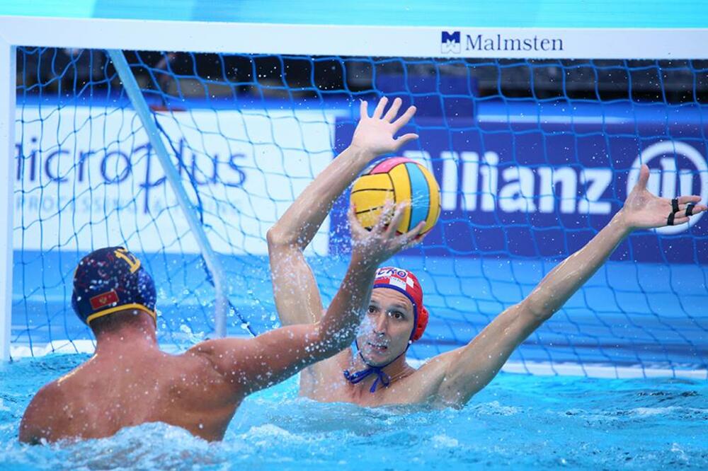 Hrvatska - Crna Gora vaterpolo Barselona 2018., Foto: Bcn2018