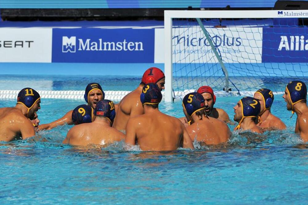 Mađarska - Crna Gora vaterpolo reprezentacija Barselona 2018., Foto: Bcn2018/facebook