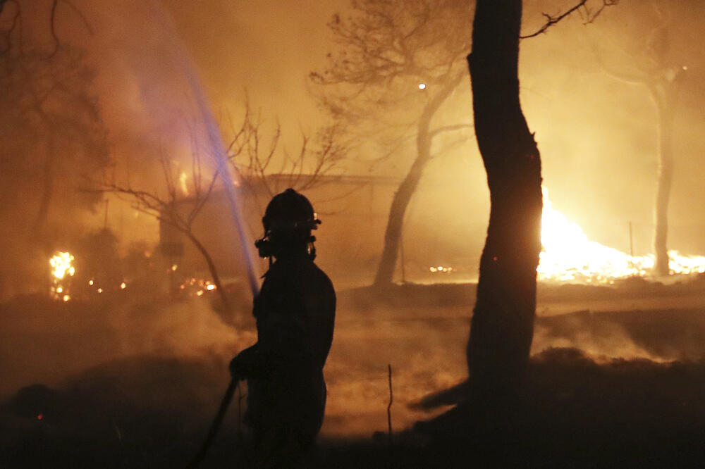 Grčka požar, Foto: Beta/AP