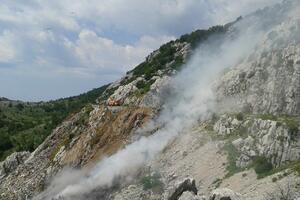 Lokalizovan požar na deponiji na Ublima