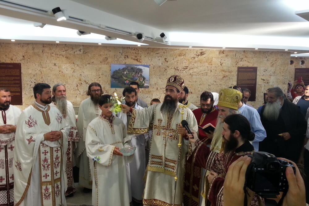 Osveštanje hrama, Prevlaka, Amfilohije, Foto: Siniša Luković