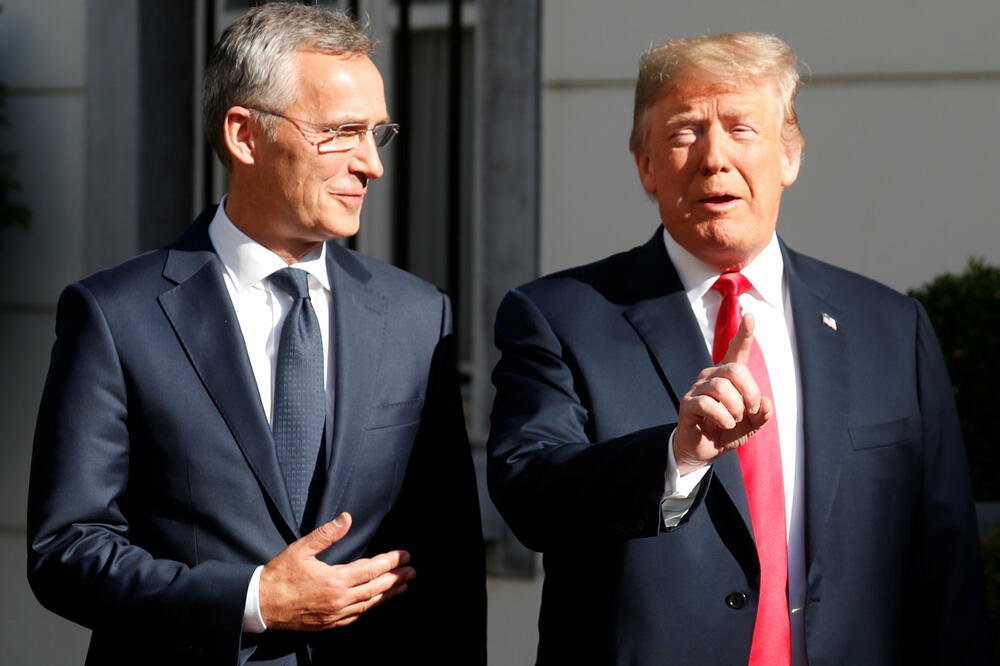 Donald Tramp, Jens Stoltenberg, Foto: Reuters