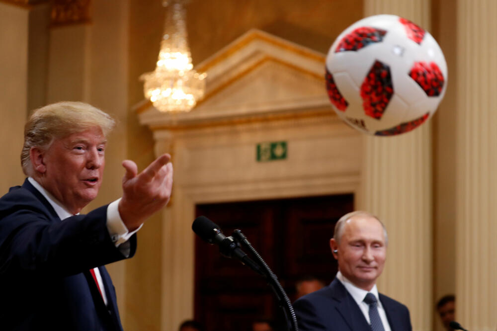 Donald Tramp, Vladimir Putin, Foto: Reuters