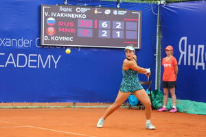 Danka Kovinić u drugom kolu dubla