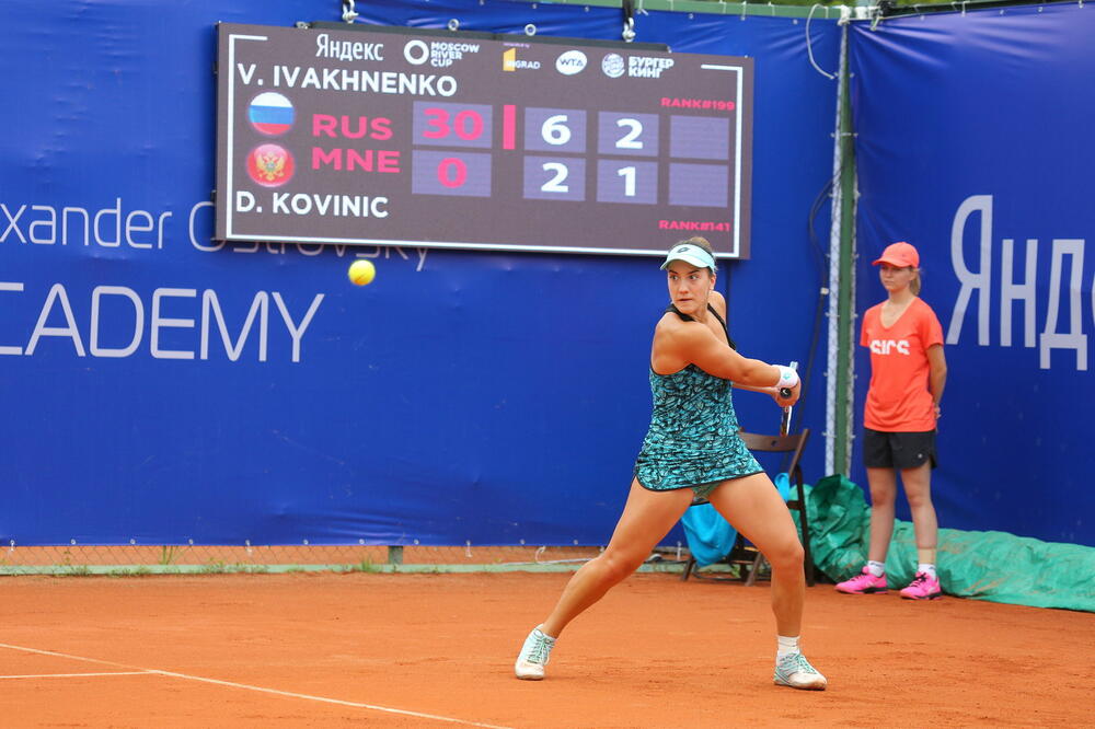 Danka Kovinić, Foto: Moscowrivercup.com