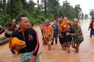 U Laosu pronađena tijela 17 osoba stradalih u pucanju brane